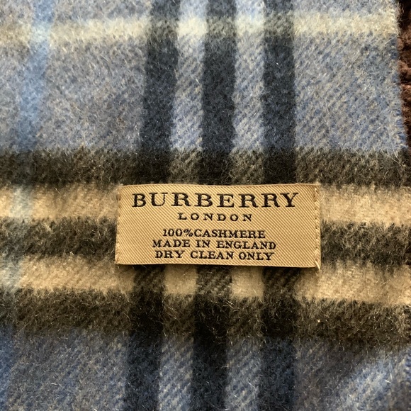 Burberry London Scarf (Unisex) 100% Cashmere - Picture 4 of 7